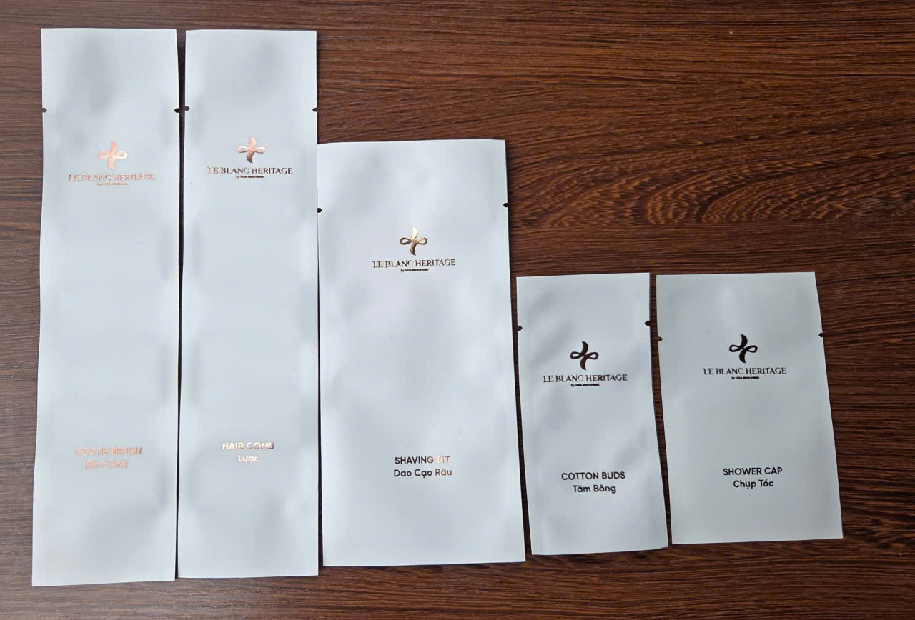 Bao bì túi giấy khách sạn - Đồ Dùng Khách Sạn Thắng Hưng - Công Ty TNHH Vật Tư Và Thiết Bị Khách Sạn Thắng Hưng